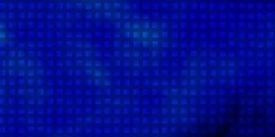 Dark BLUE vector background with rectangles.