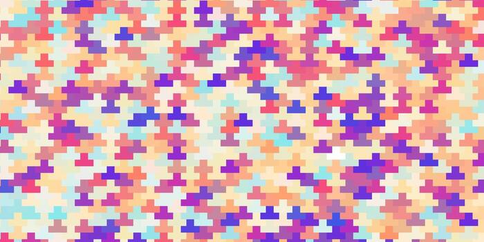 plantilla de vector multicolor claro en rectángulos.