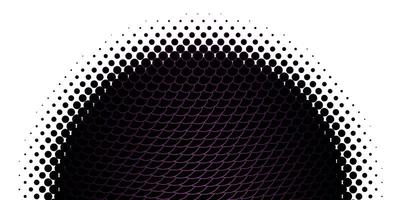 Light Pink vector texture with disks.