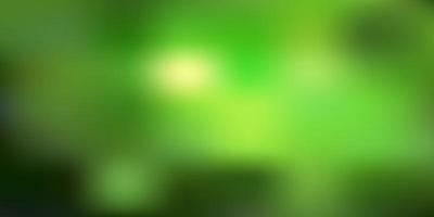 Dark green vector gradient blur layout.