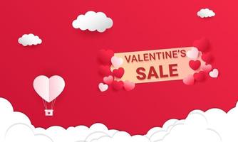 Happy valentine day background vector