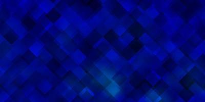 Dark BLUE vector background with rectangles.