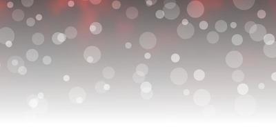 Dark Red vector texture with circles.