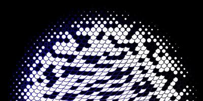 Dark Pink, Blue vector background with circles.