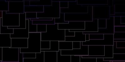 Dark Purple vector layout with lines, rectangles.