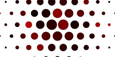 Light Pink, Red vector template with circles.