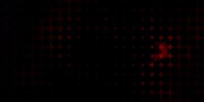 Dark Red vector background with spots.