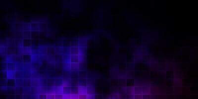 Dark Purple vector layout with lines, rectangles.