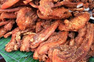 Group of fried pork photo