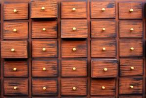 Set of drawers photo