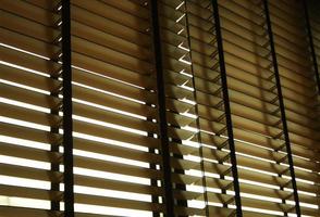 Close-up of blinds photo