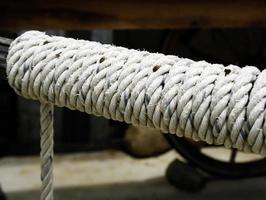 Rope roll background photo