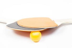 Table tennis racquets photo