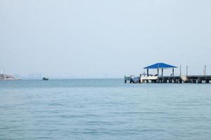 muelle en tailandia foto