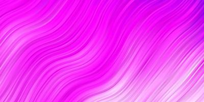 patrón de vector púrpura claro con líneas.