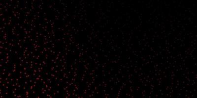 Dark Red vector layout with bright stars.