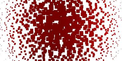 Light Red vector pattern in square style.