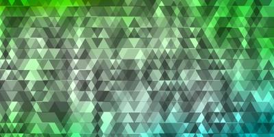 Light Green and Blue Texture with Lines, Triangles vector