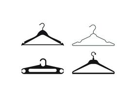 Hanger Clothes hanger icon black color outline 5158535 Vector Art at  Vecteezy