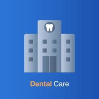 Dental care concept. Dental hospital, prevention, check up and dental treatment.
