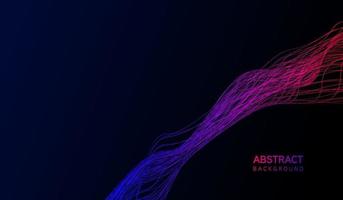 abstract lights with a background dynamic beam vector