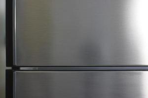 Stainless steel refrigerator photo