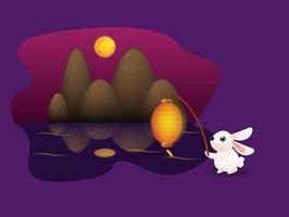 Chinese Mid Autumn Festival vector design