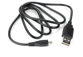 Black USB charger photo