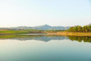 Lake in Thailand photo