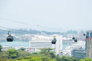 Cable car in Singapore photo