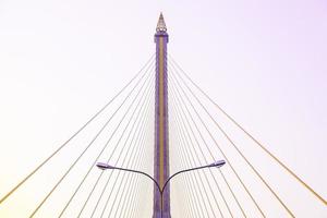 Lamps on the Rama VIII Bridge photo