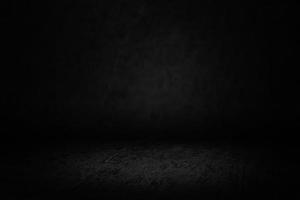 cuarto oscuro con efecto de foco suave foto