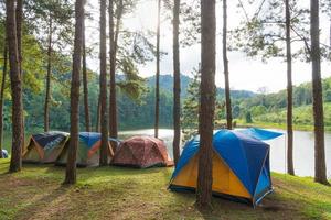camping en tailandia foto