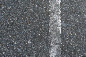 White line on the street photo