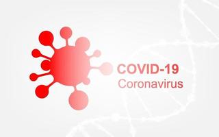 enfermedad por coronavirus infección por covid-19 médica vector