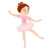 Little dancer posing vector