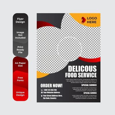 Restaurant menu template