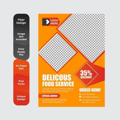 Restaurant menu template