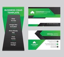 Modern business card template vector