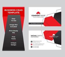 Modern business card template vector