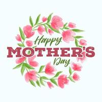 Happy mother's day banner vector