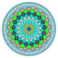 Tunisian Ornament Frame vector