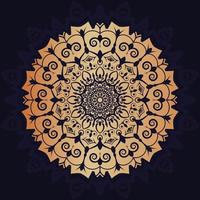 luxury mandala background design vector