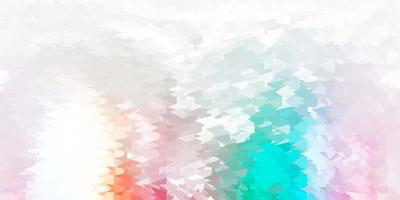 Light Blue, Red Abstract Triangle Background vector