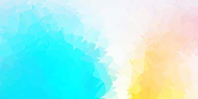 Light Blue, Yellow Abstract Watercolor Background vector