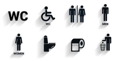 restroom symbol vector art