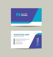 Corporate Business Card Design or Visiting Card And Personal Business Card vector