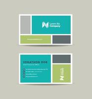 Corporate Business Card Design or Visiting Card And Personal Business Card vector