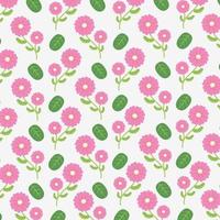 beautiful floral decorative pattern background vector