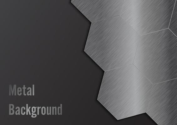 Abstract metal background
